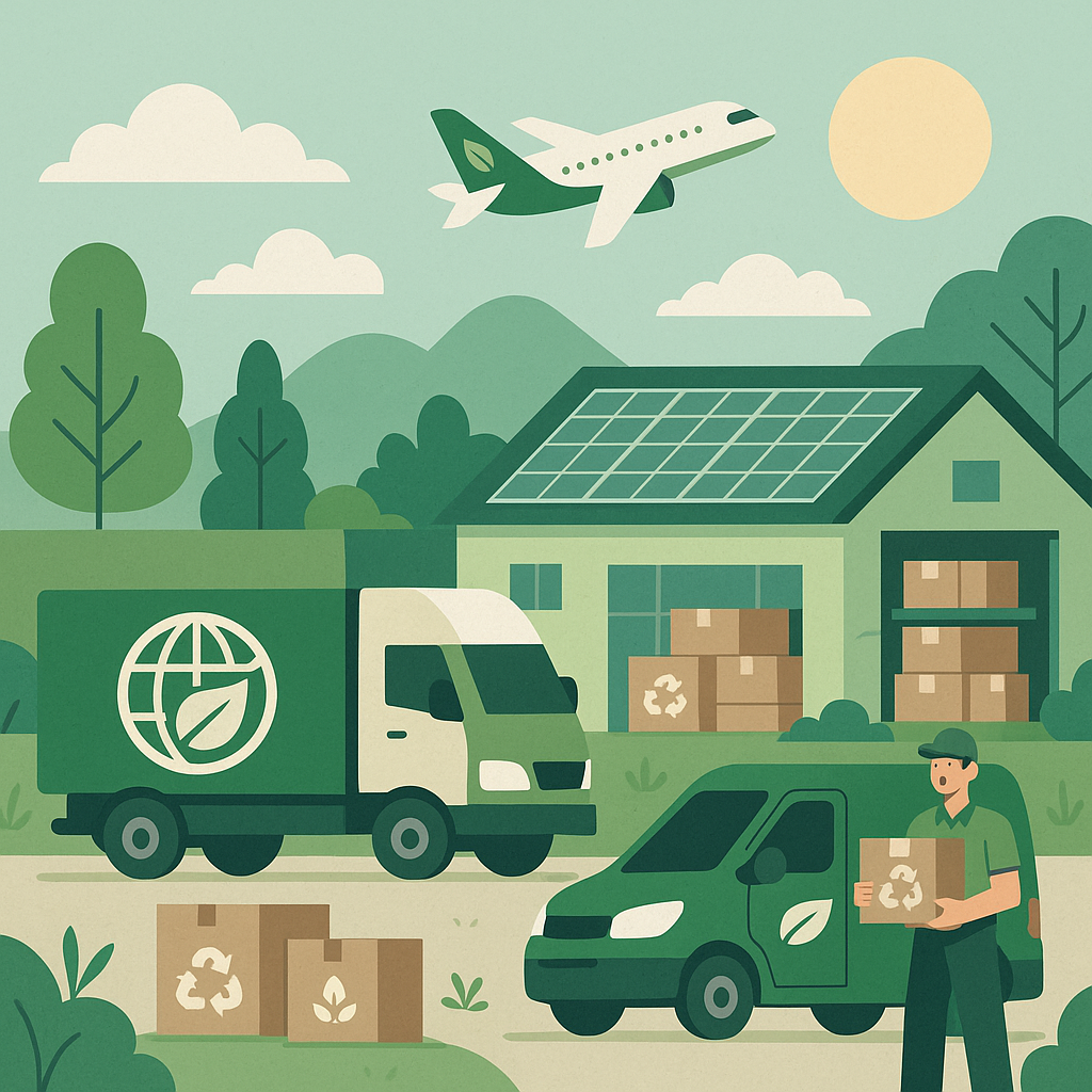 绿色物流与可持续发展:推动行业新变革的焦点